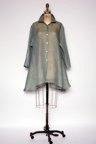 Stella Top Open Weave Linen