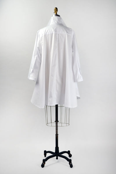 Stella Top in White Shirting